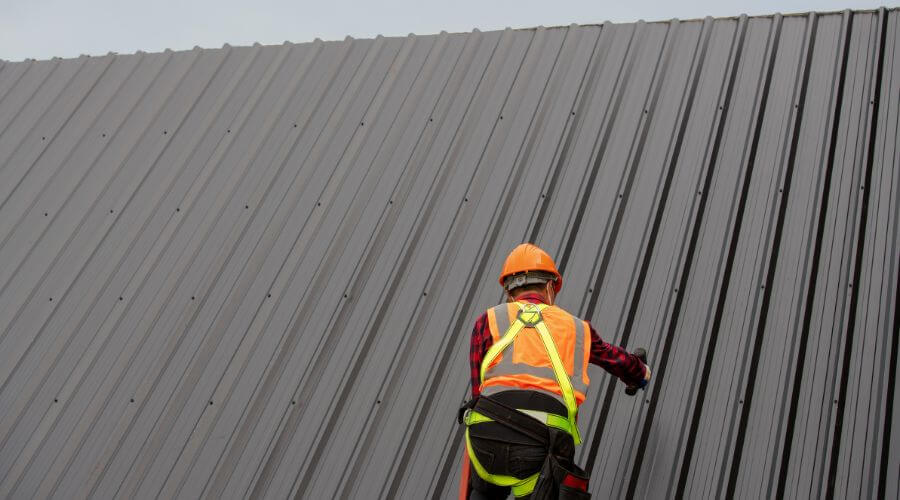 Professional metal roof installation services in Haskell, NJ